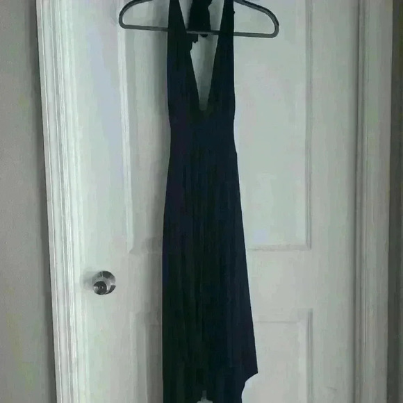 Tart Dresses & Skirts - Black TART Halter Deep V dress. SZ XS.
